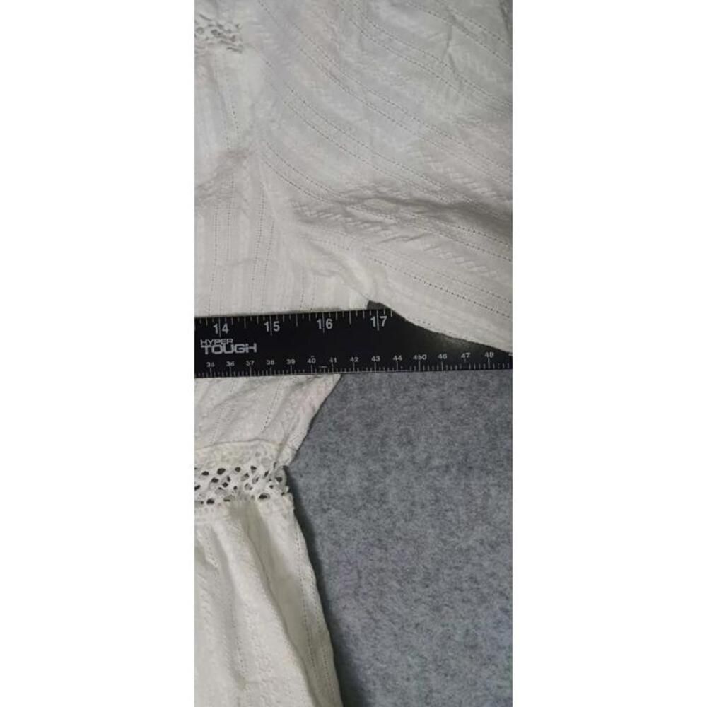 Knox Rose Button Up Sundress Womens Size Small White Lace Cottagecore Boho... - Picture 7 of 12